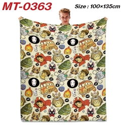 TOTORO Anime Flannel Blanket A...