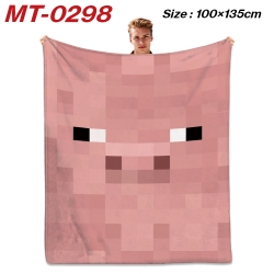 Minecraft Anime Flannel Blanke...