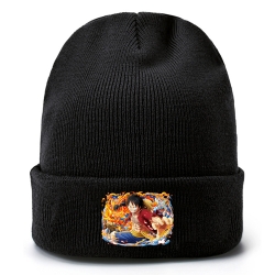 One Piece Anime knitted hat wo...