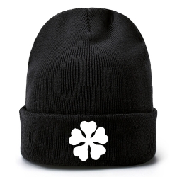 black clover Anime knitted hat...