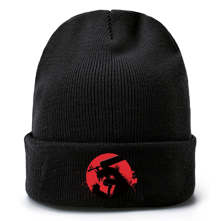 Berserk Anime knitted hat wool hat head circumference 40-80cm