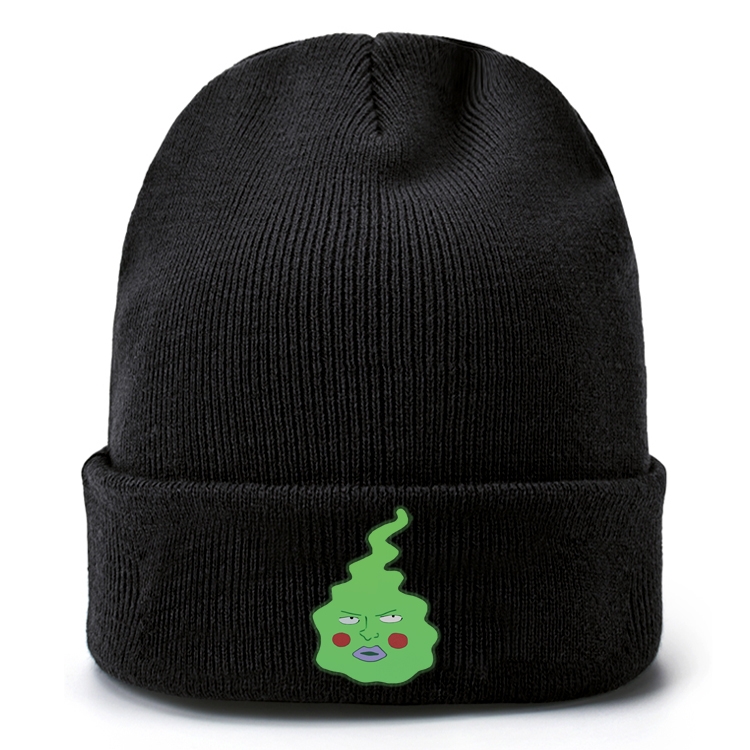 Mob Psycho 100 Anime knitted hat wool hat head circumference 40-80cm