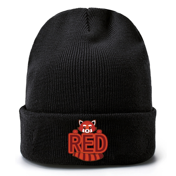 Turning Red  Anime knitted hat wool hat head circumference 40-80cm