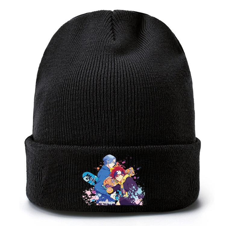 SK∞ Anime knitted hat wool hat head circumference 40-80cm