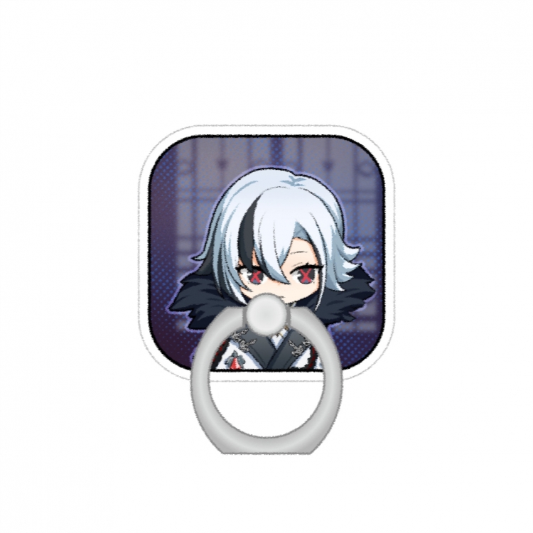 Genshin Impact Anime Peripheral Acrylic Ring Buckle Phone Holder price for 5 pcs 