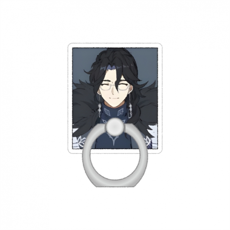 Genshin Impact Anime Peripheral Acrylic Ring Buckle Phone Holder price for 5 pcs