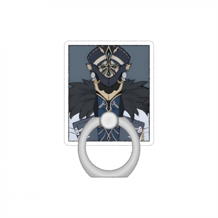 Genshin Impact Anime Peripheral Acrylic Ring Buckle Phone Holder price for 5 pcs