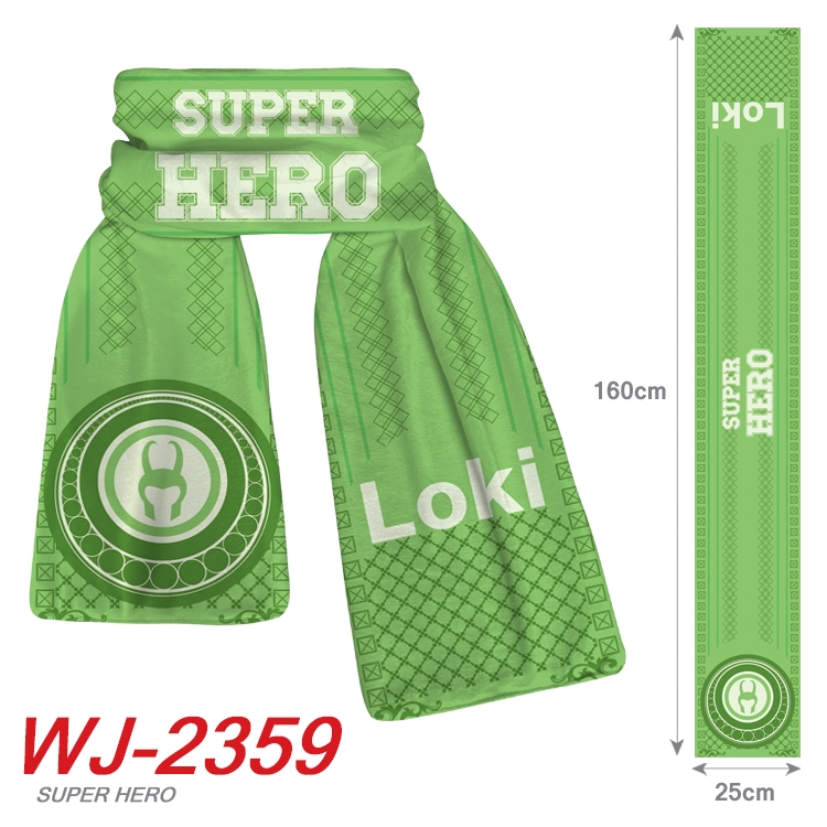 Rocky Anime Plush Impression Scarf Neck 25x160cm WJ-2359