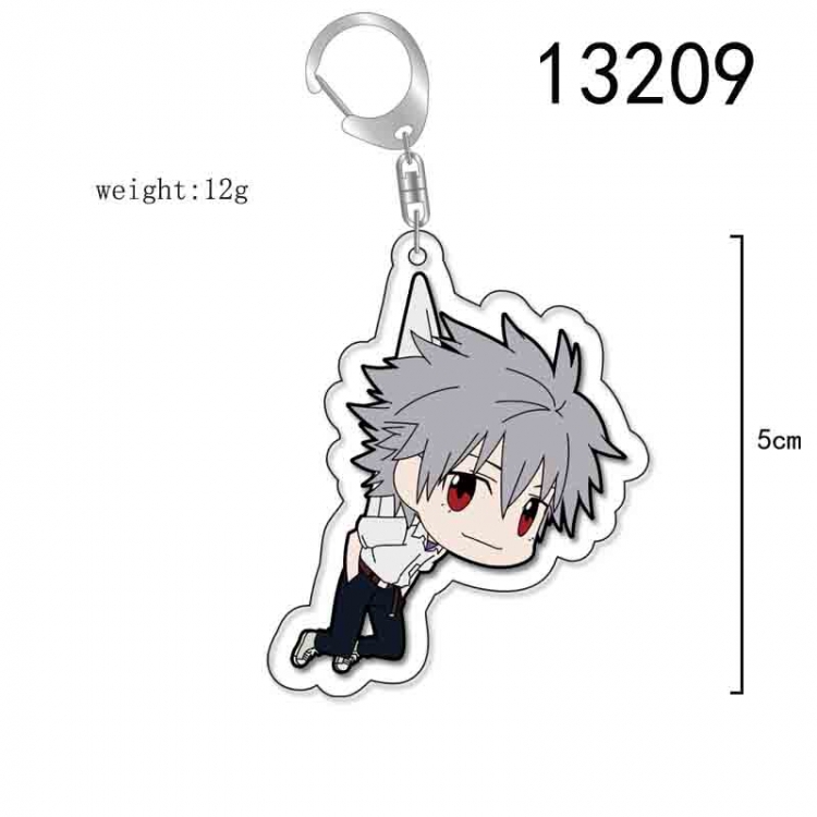 EVA Anime Acrylic Keychain Charm price for 5 pcs 13209