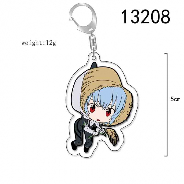 EVA Anime Acrylic Keychain Charm price for 5 pcs 13208