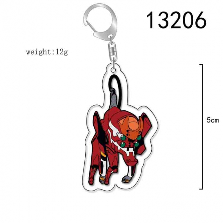 EVA Anime Acrylic Keychain Charm price for 5 pcs 13206
