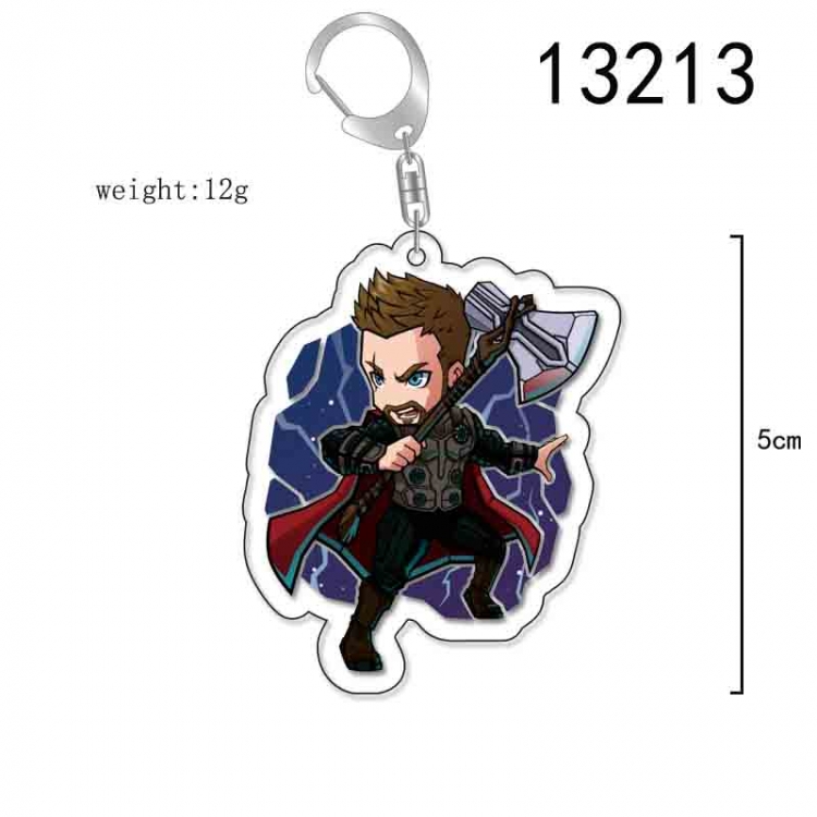 The avengers allianc Acrylic Keychain Charm price for 5 pcs  13213