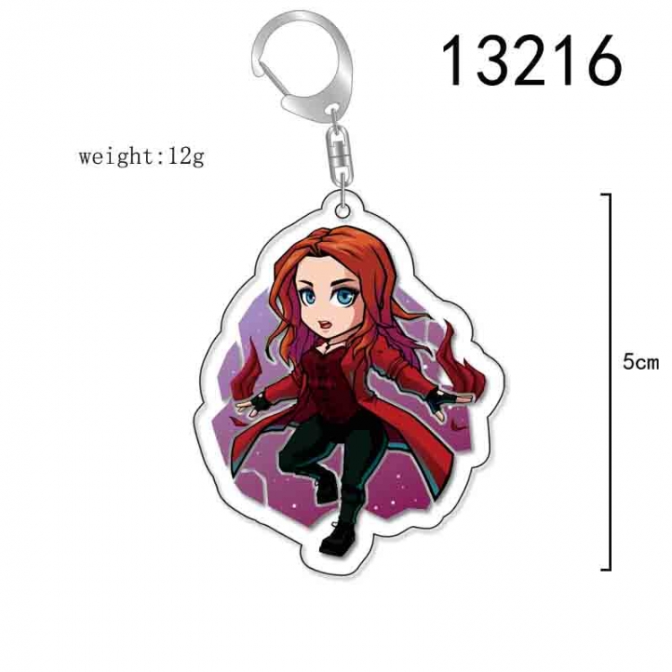 The avengers allianc Acrylic Keychain Charm price for 5 pcs  13216