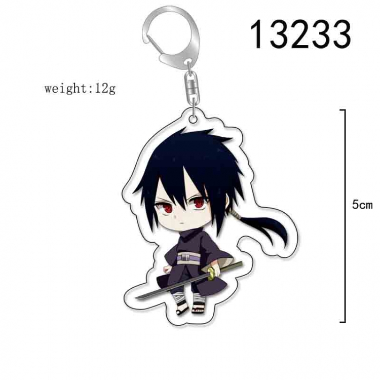 Naruto Acrylic Keychain Charm price for 5 pcs 13233