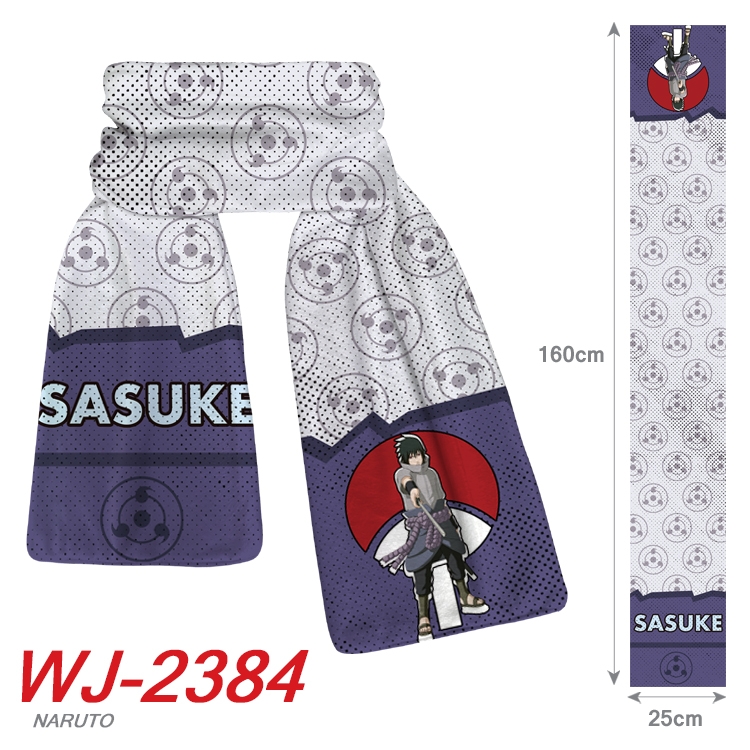 Naruto Anime Plush Impression Scarf Neck 25x160cm  WJ-2384