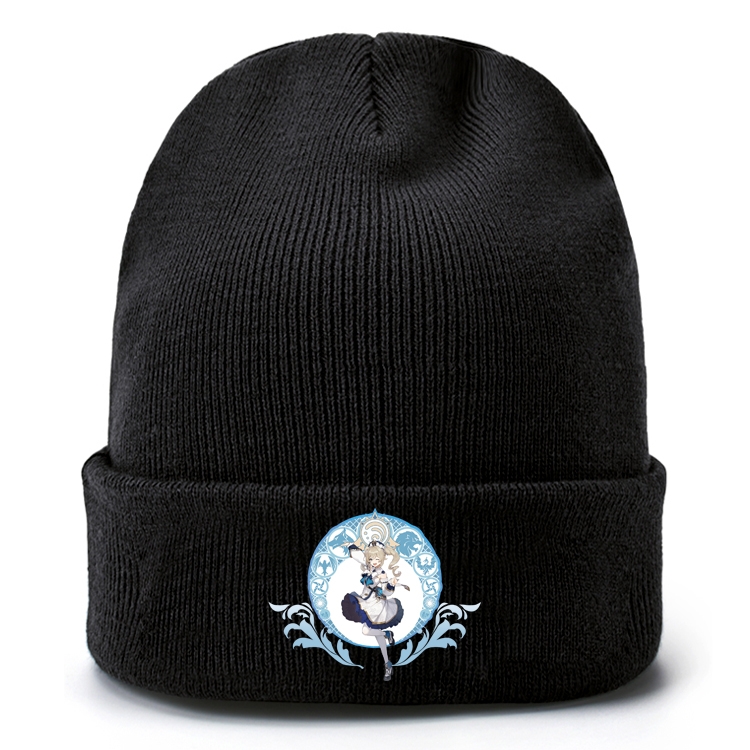 Genshin Impact Anime knitted hat wool hat head circumference 40-80cm