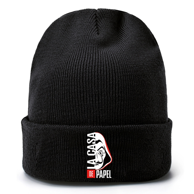 Money Heist Anime knitted hat wool hat head circumference 40-80cm