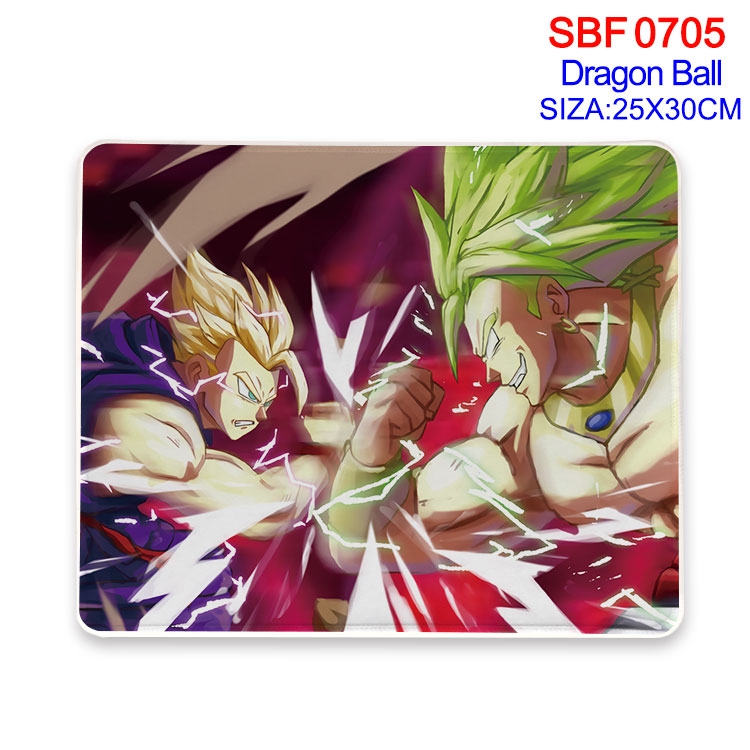 DRAGON BALL Anime peripheral edge lock mouse pad 25X30cm SBF-705