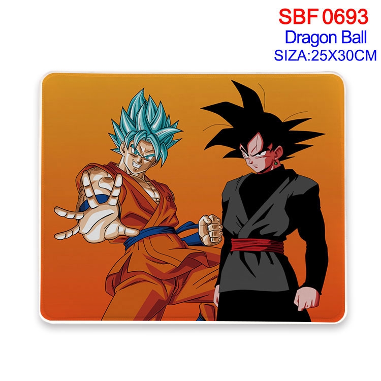 DRAGON BALL Anime peripheral edge lock mouse pad 25X30cm SBF-693