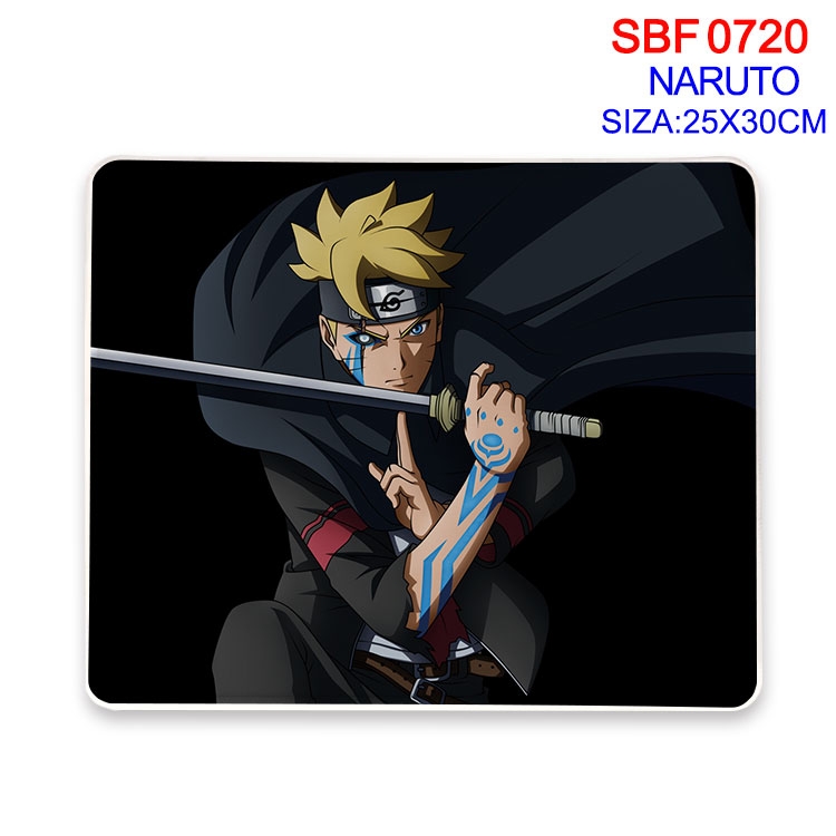 Naruto Anime peripheral edge lock mouse pad 25X30cm SBF-720