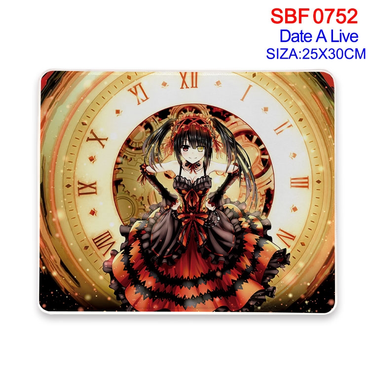 Date-A-Live Anime peripheral edge lock mouse pad 25X30cm SBF-752