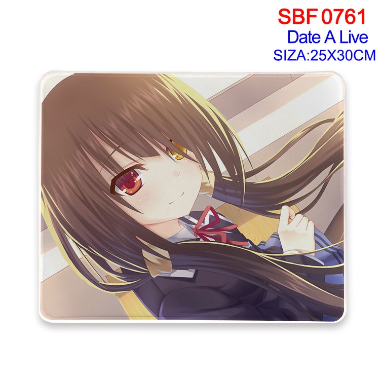 Date-A-Live Anime peripheral edge lock mouse pad 25X30cm SBF-761