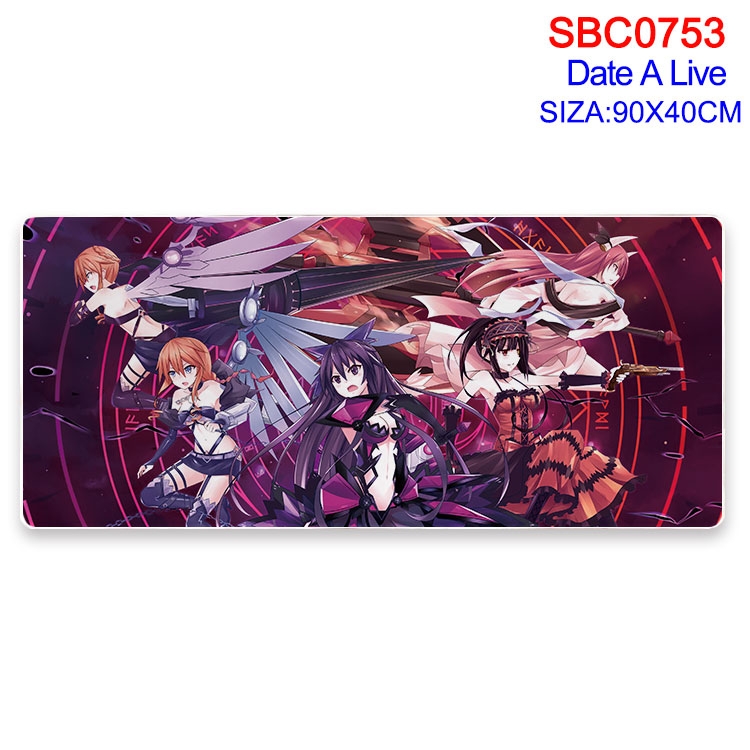 Date-A-Live Anime peripheral edge lock mouse pad 40X90CM SBC-753