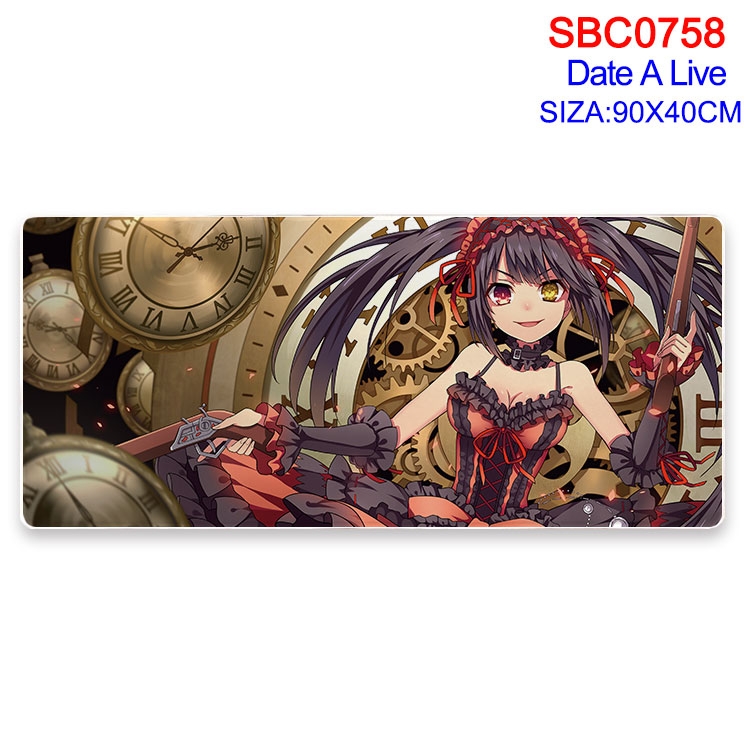 Date-A-Live Anime peripheral edge lock mouse pad 40X90CM SBC-758