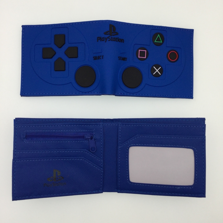 Nintendo Game Boy PVC Rubber Surface Short Two Fold Wallet Wallet