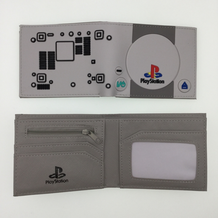 Nintendo Game Boy PVC Rubber Surface Short Two Fold Wallet Wallet