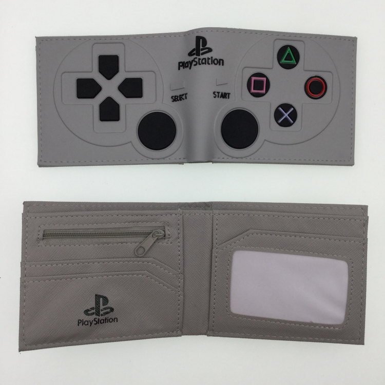 Nintendo Game Boy PVC Rubber Surface Short Two Fold Wallet Wallet