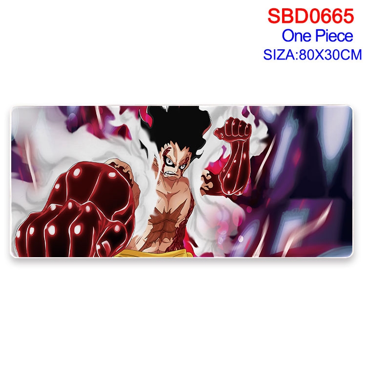 One Piece Anime peripheral edge lock mouse pad 80X30cm SBD-665