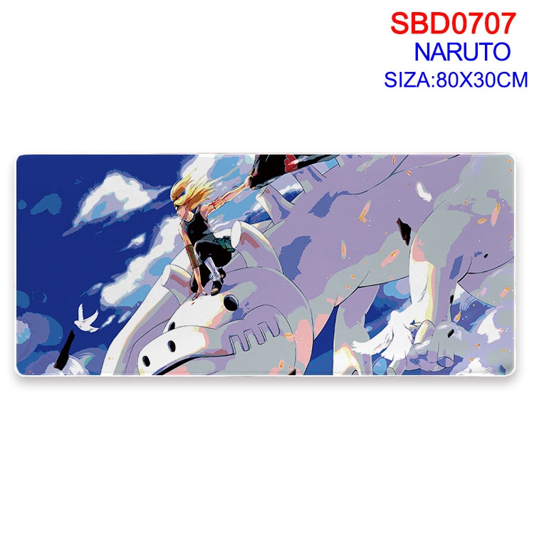 Naruto Anime peripheral edge lock mouse pad 80X30cm SBD-707