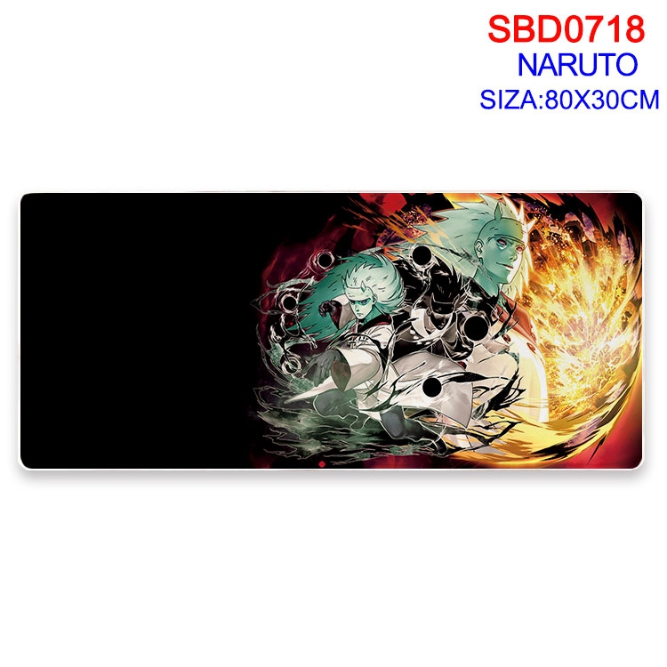 Naruto Anime peripheral edge lock mouse pad 80X30cm  SBD-718