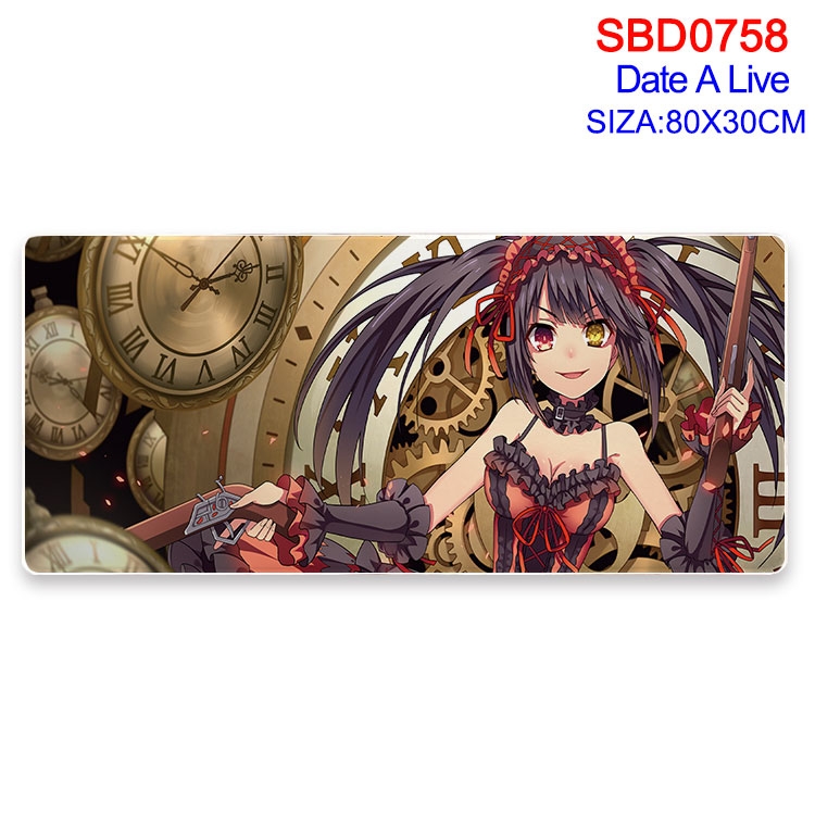 Date-A-Live Anime peripheral edge lock mouse pad 80X30cm  SBD-758