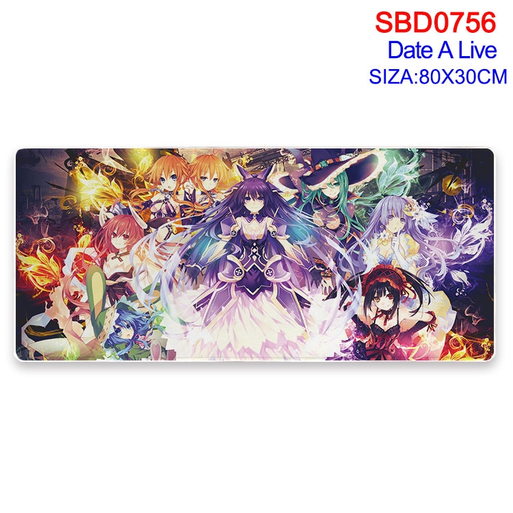 Date-A-Live Anime peripheral edge lock mouse pad 80X30cm  SBD-756