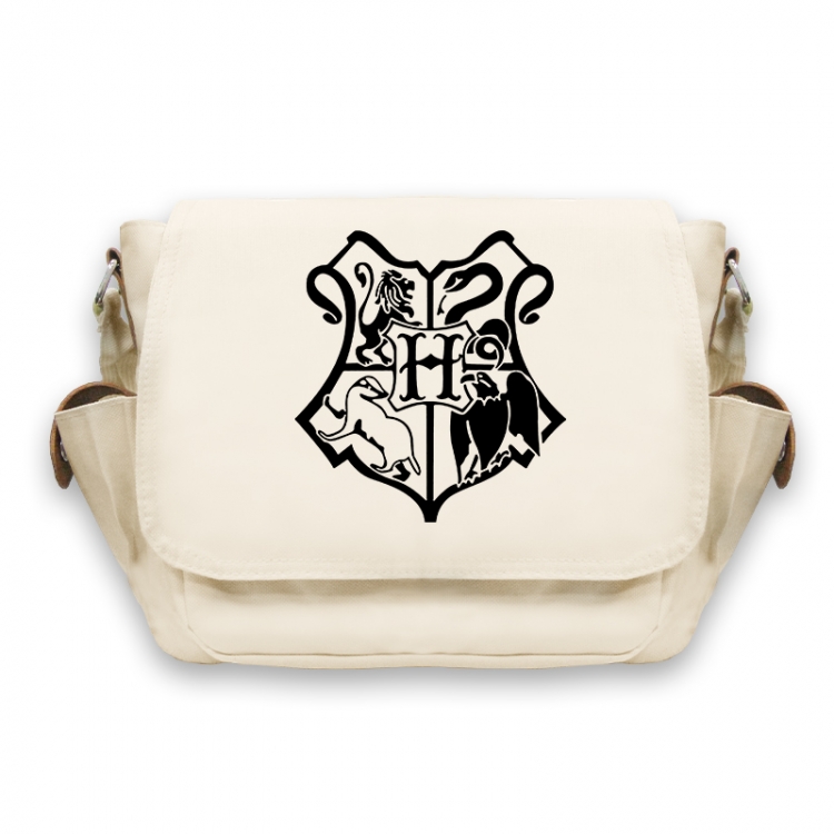 Harry Potter Anime Peripheral Shoulder Bag Casual Satchel 33X13X26cm