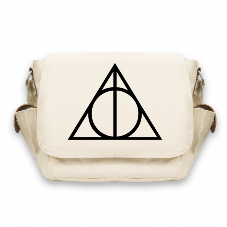 Harry Potter Anime Peripheral Shoulder Bag Casual Satchel 33X13X26cm