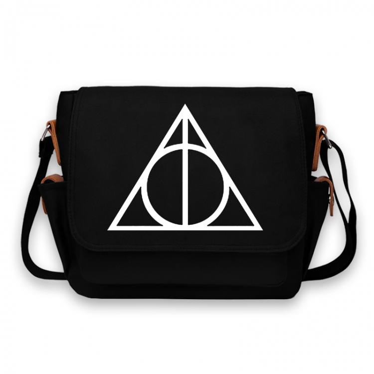 Harry Potter Anime Peripheral Shoulder Bag Casual Satchel 33X13X26cm