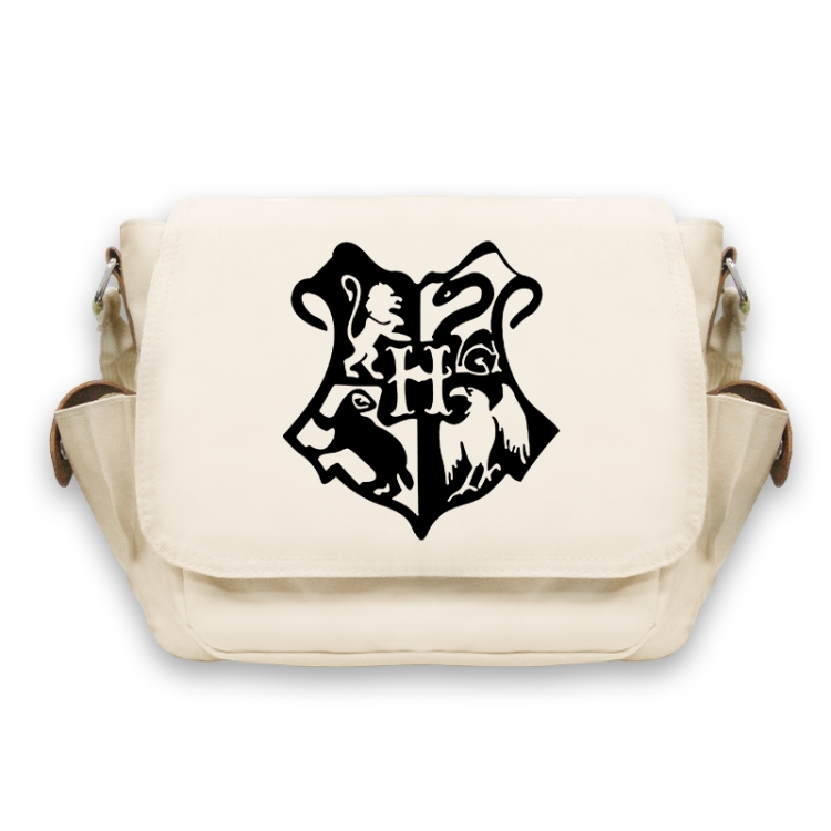 Harry Potter Anime Peripheral Shoulder Bag Casual Satchel 33X13X26cm