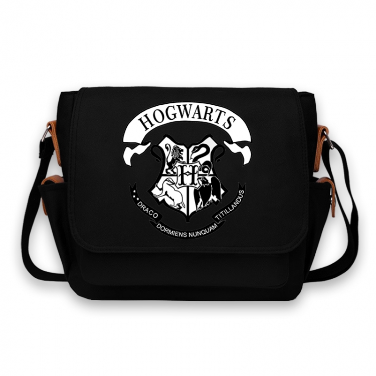 Harry Potter Anime Peripheral Shoulder Bag Casual Satchel 33X13X26cm