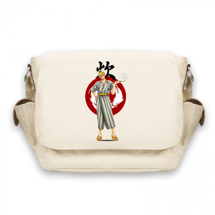One Piece Anime Peripheral Shoulder Bag Casual Satchel 33X13X26cm