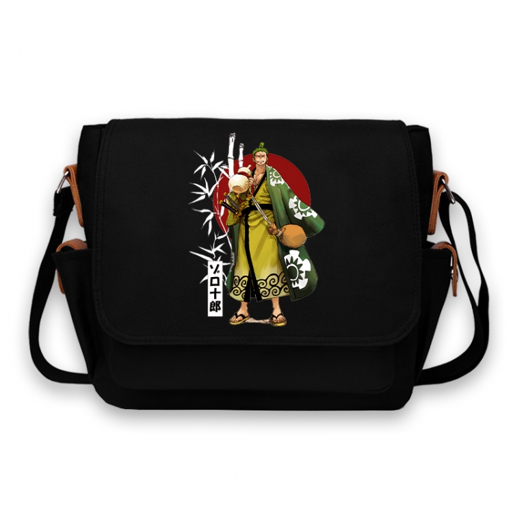 One Piece Anime Peripheral Shoulder Bag Casual Satchel 33X13X26cm
