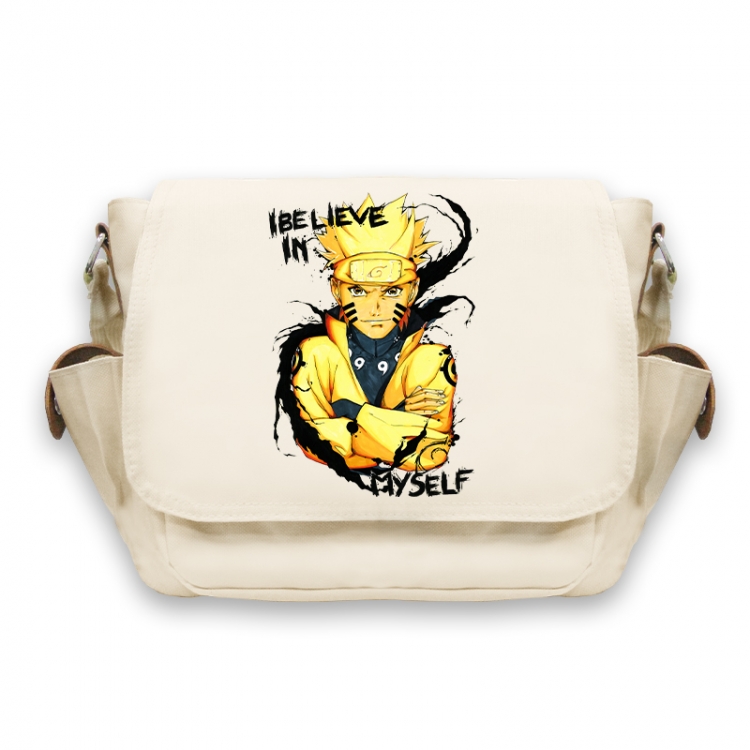 Naruto Anime Peripheral Shoulder Bag Casual Satchel 33X13X26cm