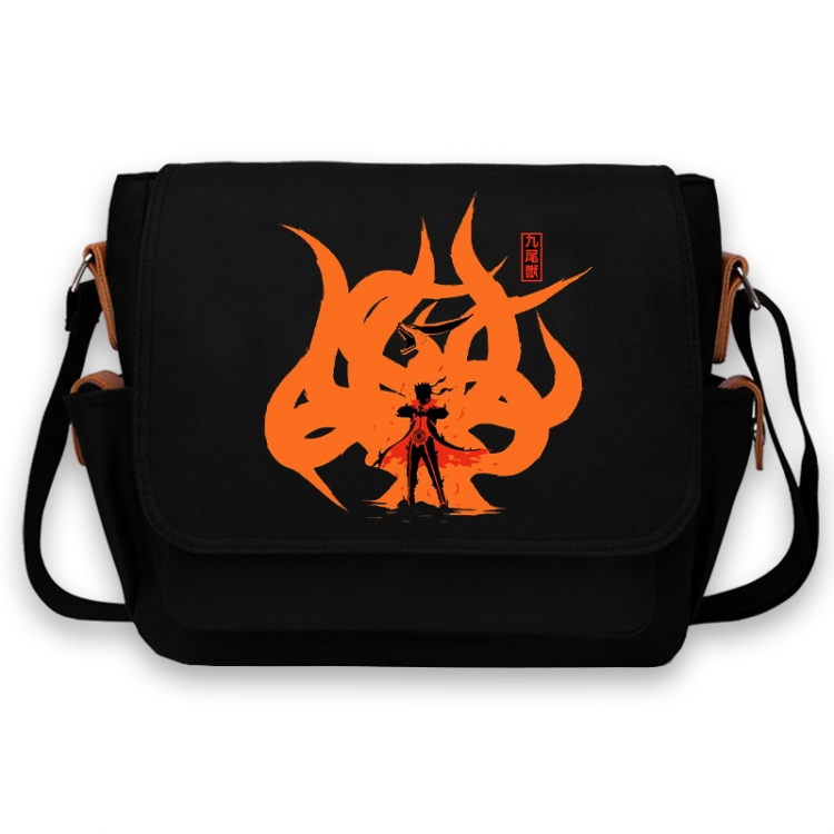 Naruto Anime Peripheral Shoulder Bag Casual Satchel 33X13X26cm