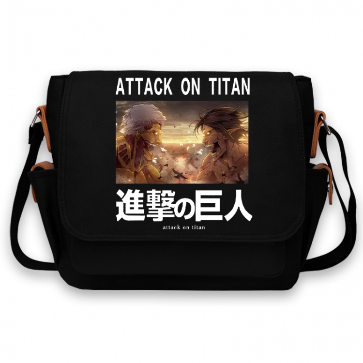 Shingeki no Kyojin Anime Peripheral Shoulder Bag Casual Satchel 33X13X26cm