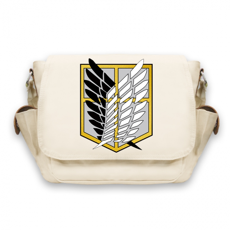 Shingeki no Kyojin Anime Peripheral Shoulder Bag Casual Satchel 33X13X26cm