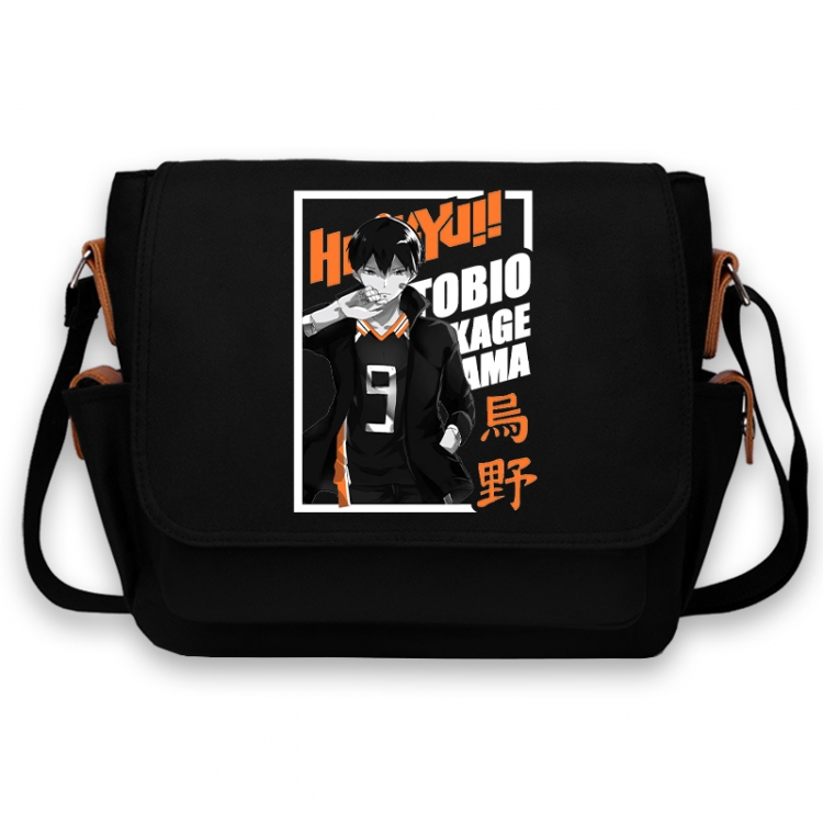 Haikyuu!! Anime Peripheral Shoulder Bag Casual Satchel 33X13X26cm