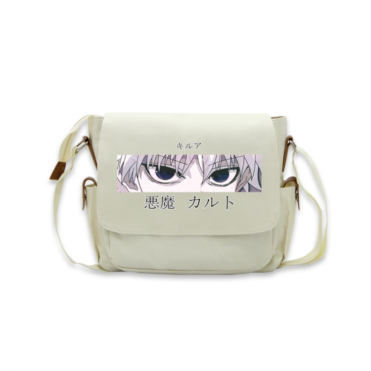 HunterXHunter Anime Peripheral Shoulder Bag Casual Satchel 33X13X26cm