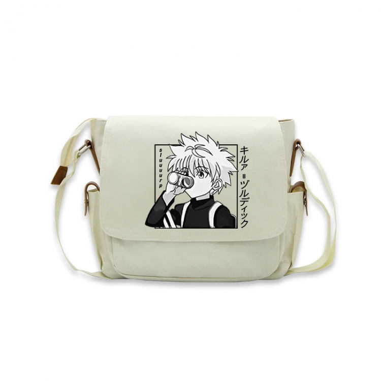 HunterXHunter Anime Peripheral Shoulder Bag Casual Satchel 33X13X26cm